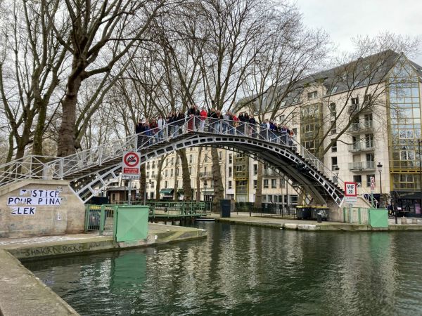 Am Canal Saint-Martin