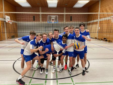 Die RSG Jungen-Schulmannschaft im Volleyball