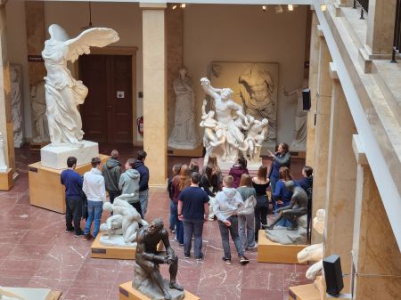 Bei der Laokoon-Gruppe